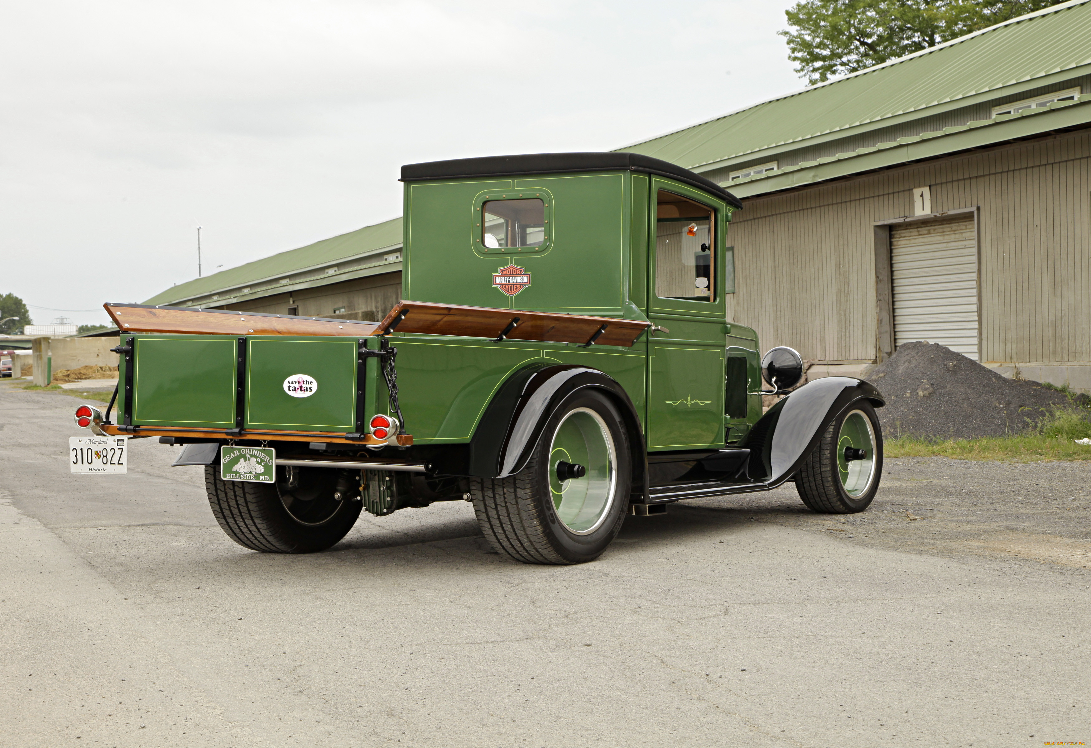 , custom pick-up, ford